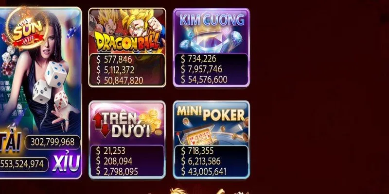 Giao diện MiniGame được tích hợp thông minh, dễ dàng thao tác